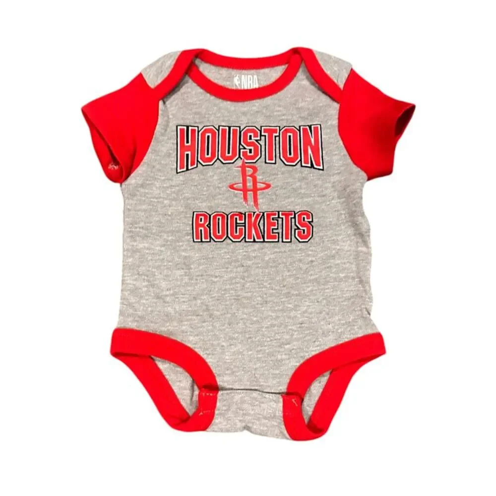 NBA Houston Rockets Rookie of the Year 3pc Infant Bodysuit Set, 0-3 Months